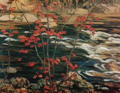 The Red Maple by A.Y. Jackson, 1914