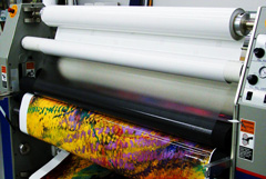 An example of an industrial-grade laminator.